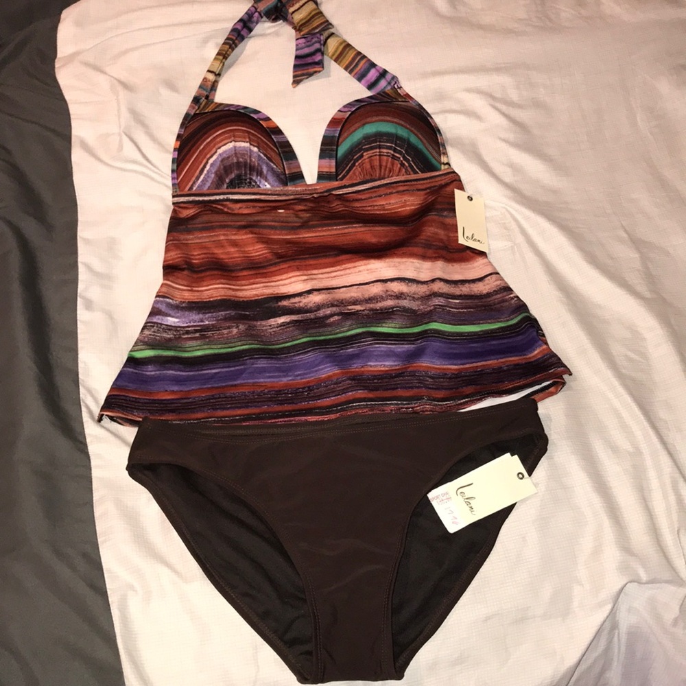 Leilani NEW Two piece Bathing suit